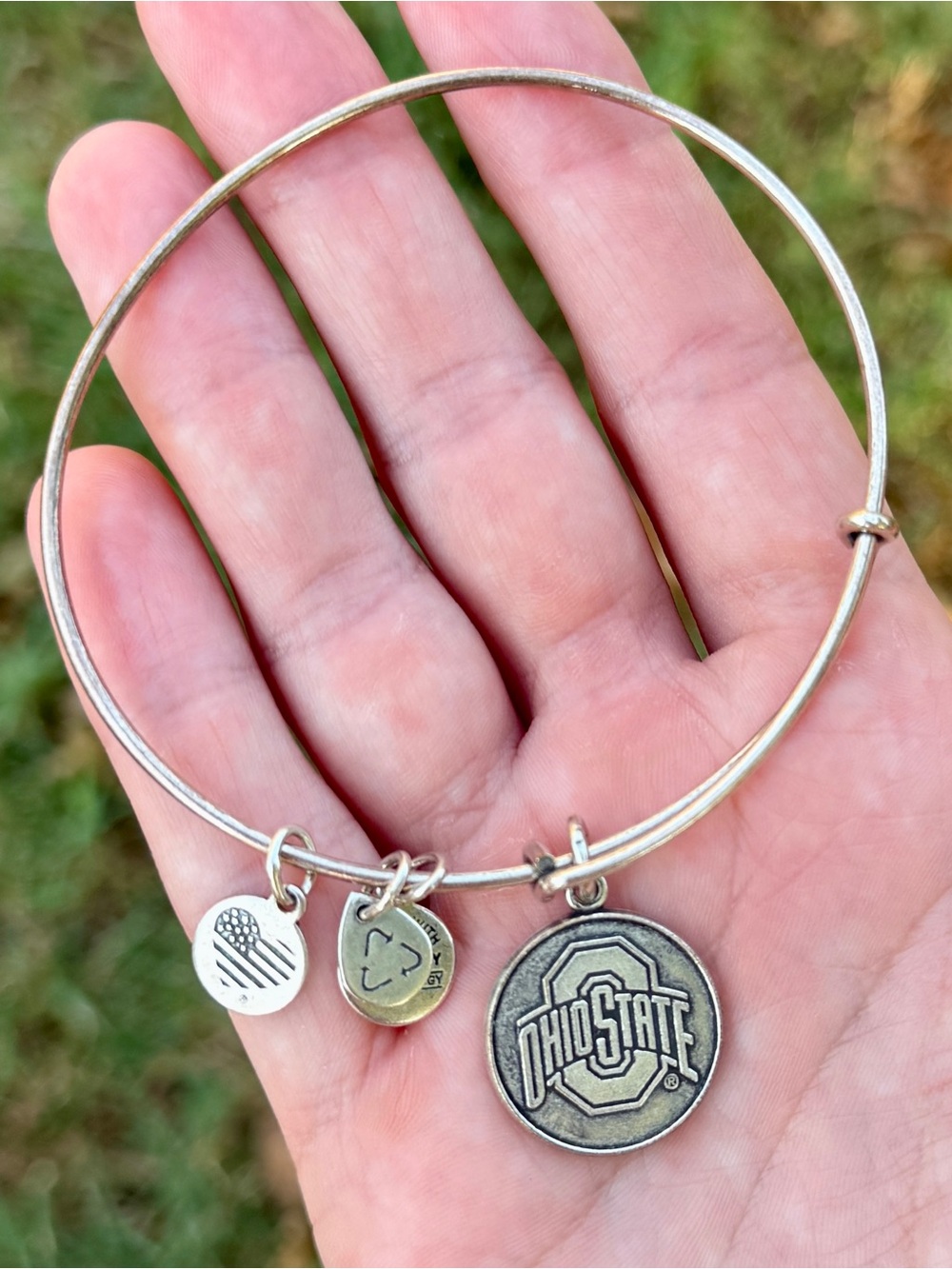 Alex and Ani Ohio State Bracelet